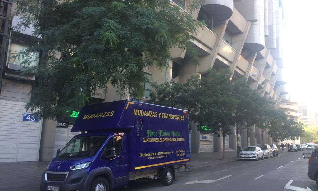 Transporte de mercancías: carga y descarga