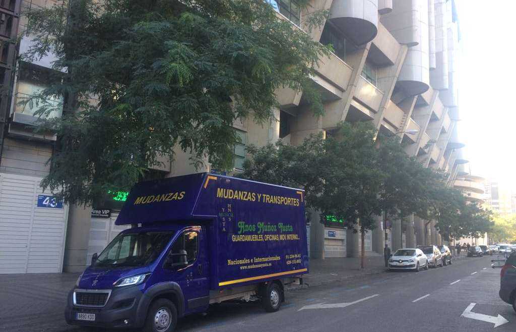 Transporte de mercancías: carga y descarga